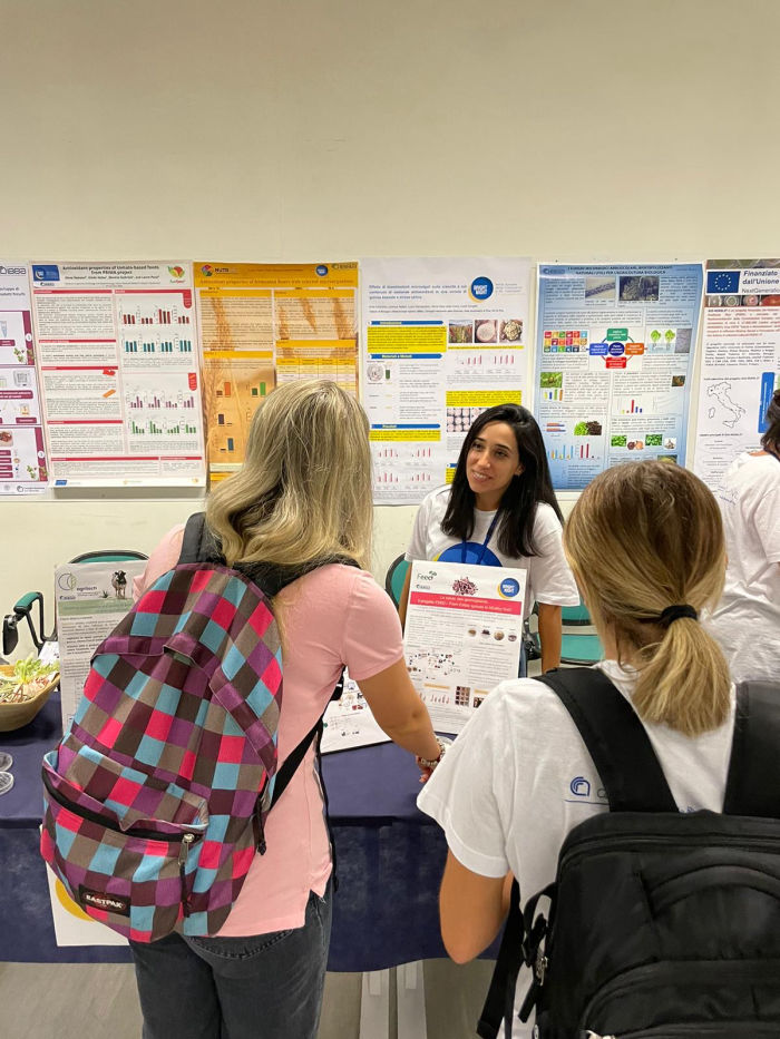 FEED participated on Notte Europea dei Ricercatori - Co.Science event, a flagship initiative under the Horizon Europe program and funded by the Marie Skłodowska-Curie Actions for 2024-2025. This event, led by esteemed institutions such as the Consiglio Nazionale delle Ricerche (CNR) and the University of Insubria, served as a vital platform to bridge the gap between science and society by fostering dialogue between researchers and the public, with a particular focus on engaging students. During the event, Project FEED showcased our innovative research on sustainable products derived from sprouts, emphasizing their transformative potential in nutrition and eco-friendly packaging. Represented by Monica Mattana from IBBA-CNR in Milan and Valentina Picchi from CREA Ricerca in Pisa, we highlighted the role of sprout-based innovations in promoting a healthier and more sustainable Mediterranean diet, aligning with global goals for food security and sustainability. Our participation underscored our commitment to advancing food technology and sustainability, offering attendees a glimpse into the future of agrifood systems through the lens of cutting-edge science.